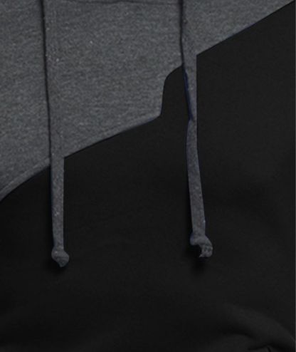 ZITY Men's Long Sleeve Patchwork Color Block Athletic Hoodie-DUMFH04916|Zitysports
