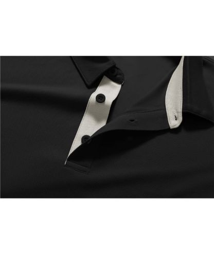 ZITY Men's Button Up Slim Fit Polo Shirt-CUMPO05188