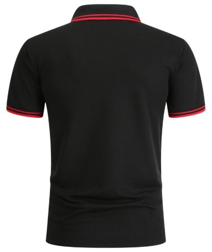 ZITY Men's Button Up Dri Fit Golf Polo Shirt-CFMPO00134