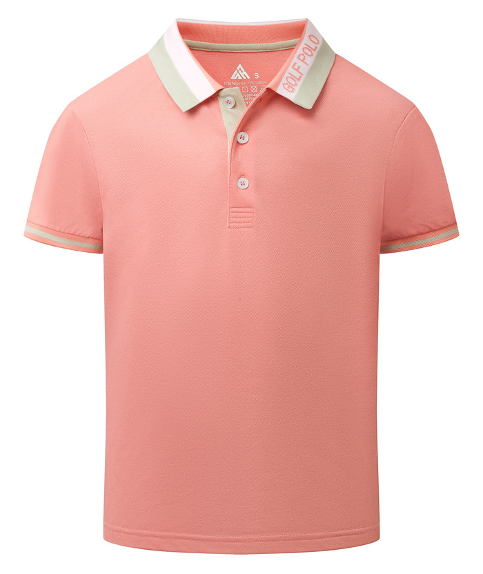 ZITY Boy's Golf Polo Shirt Summer Lightweight Short Sleeve Sports Wear-ZPK003543 | Zitysports