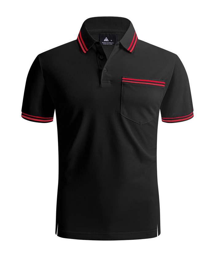 ZITY Men's Solid Color Dri Fit Sports Polo Shirt-CEMPO02412