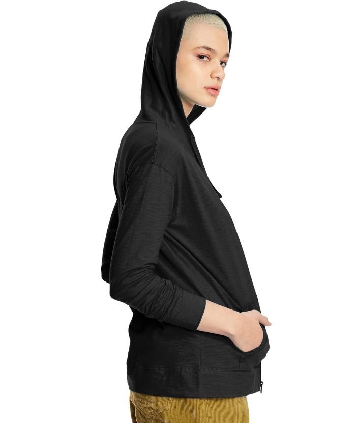 ZITY Women's Light Weight Long Sleeve Full Zipper Casual Hoodie-DUWHD04912|Zitysports