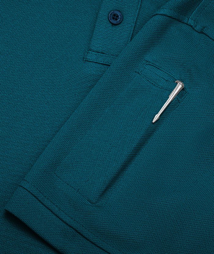 ZITY Men's Slim Fit Button Up Golf Polo Shirt-ZPK007838