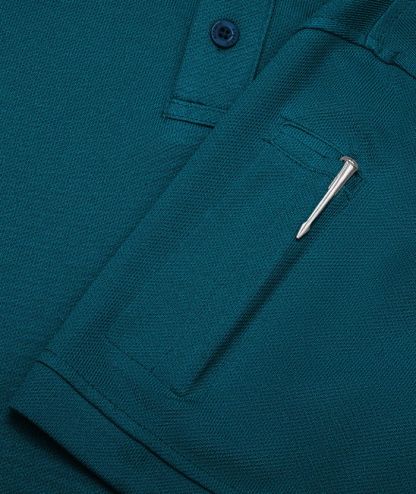 ZITY Men's Slim Fit Button Up Golf Polo Shirt-ZPK007838