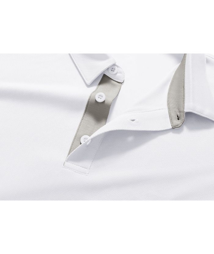 ZITY Men's Button Up Slim Fit Polo Shirt-CUMPO05188