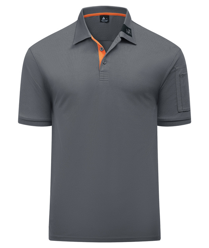 ZITY Men's Short Sleeve Basic Polo Shirt Sports Quick Dry Outdoor Shirt-ZPK007932 | Zitysports