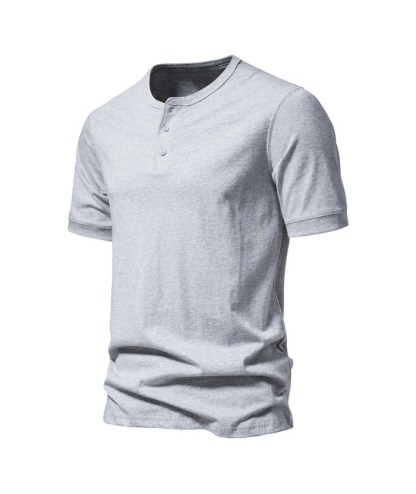 ZITY Men's Cotton Henley Shirt-ZPK010507  | Zitysports