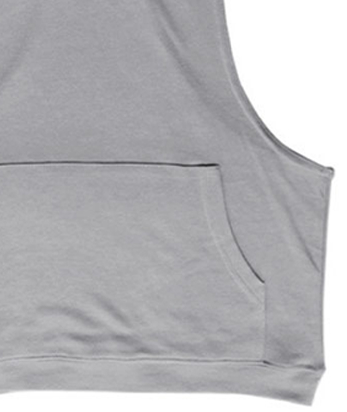 ZITY Men's Slim Fit Sleeveless Gym Hoodie-DUMMG05403|Zitysports