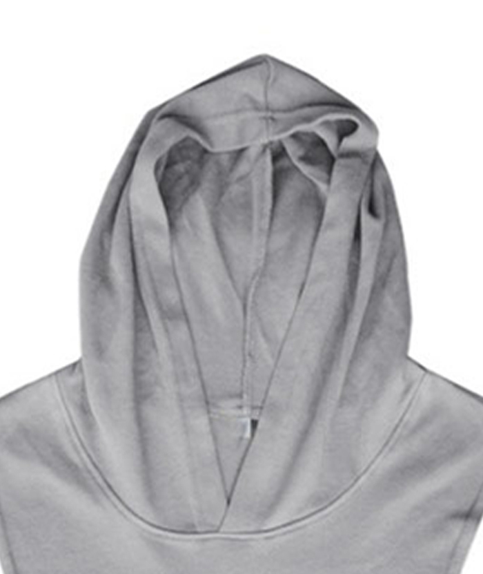 ZITY Men's Slim Fit Sleeveless Gym Hoodie-DUMMG05403|Zitysports