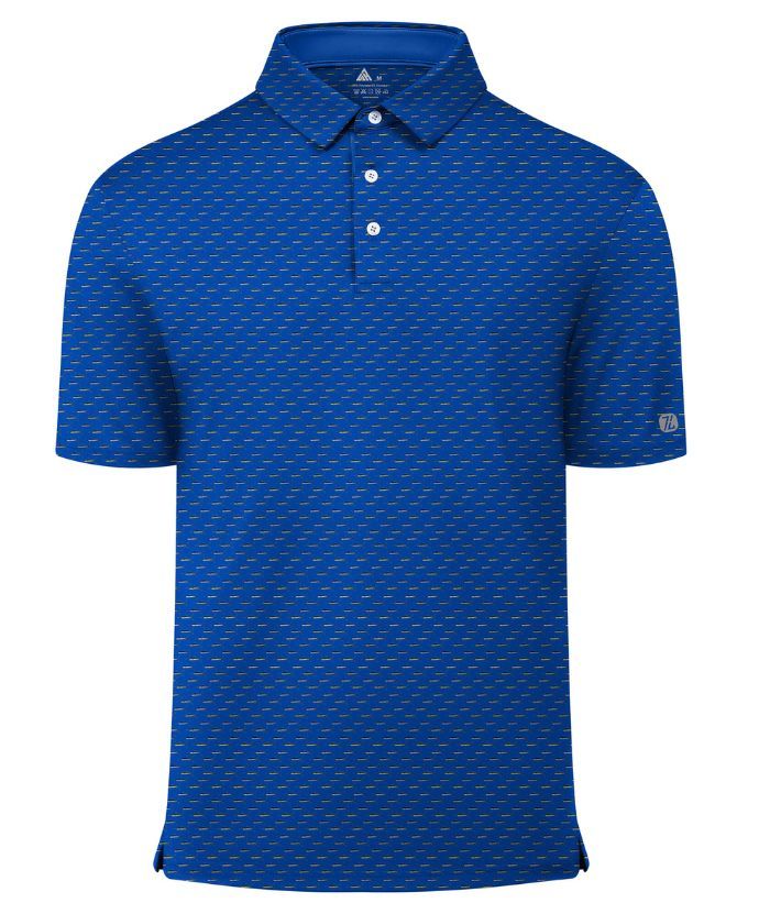 ZITY Men's 3 Button Slim Fit Polo Shirt-CUMPO05189
