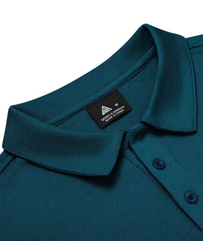 ZITY Men's Slim Fit Button Up Golf Polo Shirt-ZPK007838