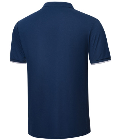 ZITY Men's Dri Fit Button Up Summer T-Shirt-CUMSS01094