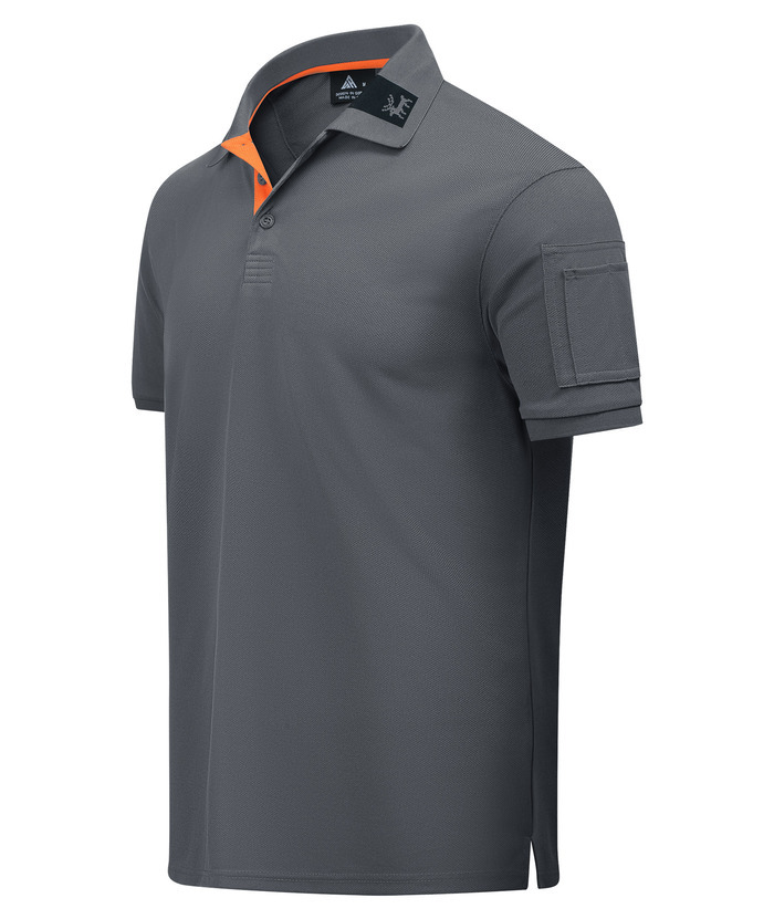 ZITY Men's Short Sleeve Basic Polo Shirt Sports Quick Dry Outdoor Shirt-ZPK007932 | Zitysports