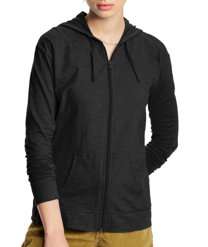 ZITY Women's Light Weight Long Sleeve Full Zipper Casual Hoodie-DUWHD04912|Zitysports