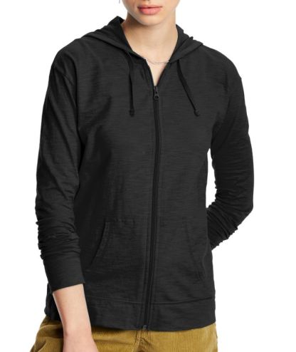 ZITY Women's Light Weight Long Sleeve Full Zipper Casual Hoodie-DUWHD04912|Zitysports