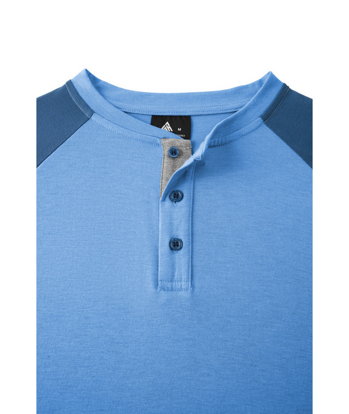 ZITY Men's Slim Fit 3 Button Up T-Shirt-CUMSS01447