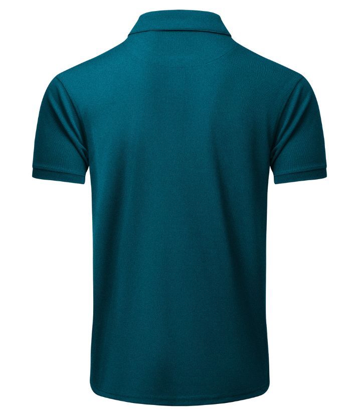 ZITY Men's Slim Fit Button Up Golf Polo Shirt-ZPK007838