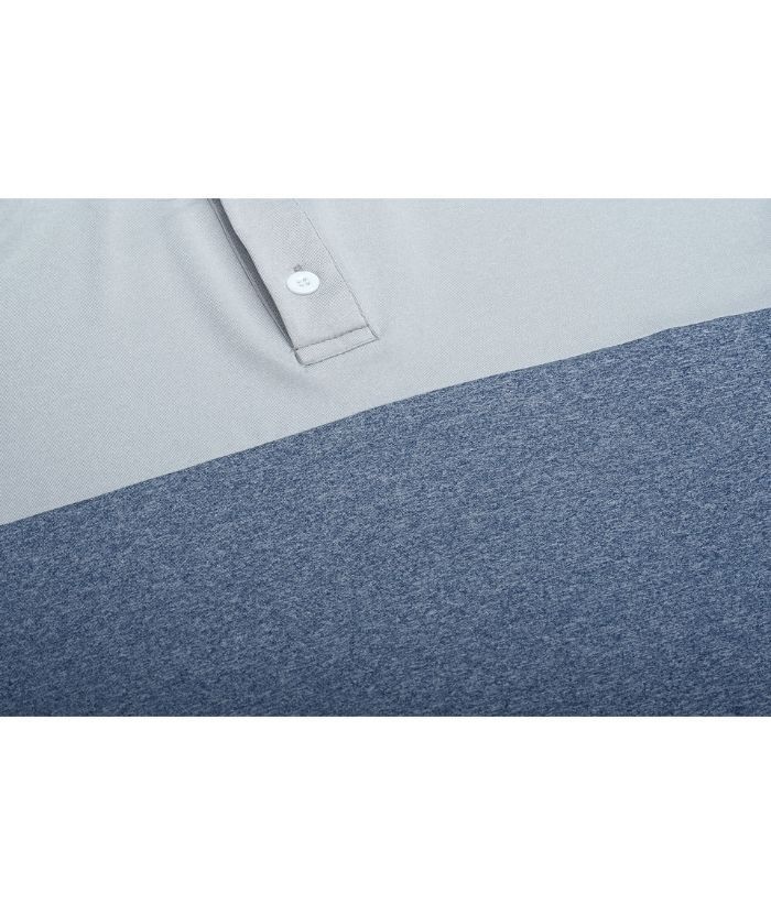 ZITY Men's Color Block Dri Fit Polo Shirt-APOH700109