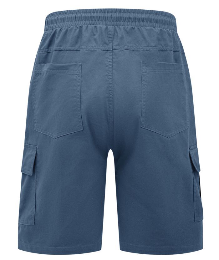 ZITY Men's Loose Fit Men's Drawstring Cargo Shorts-CEMGS05458