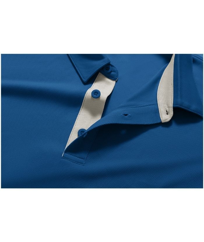 ZITY Men's Button Up Slim Fit Polo Shirt-CUMPO05188