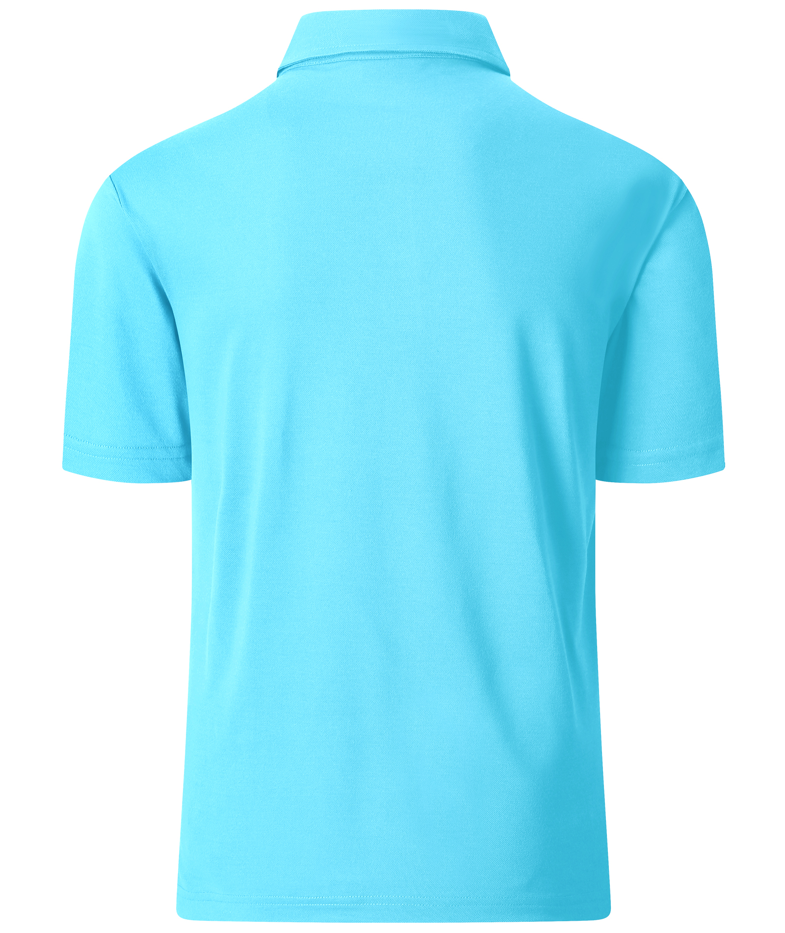 ZITY Men's Button Up Dri Fit Polo Shirt-CFMPO00053