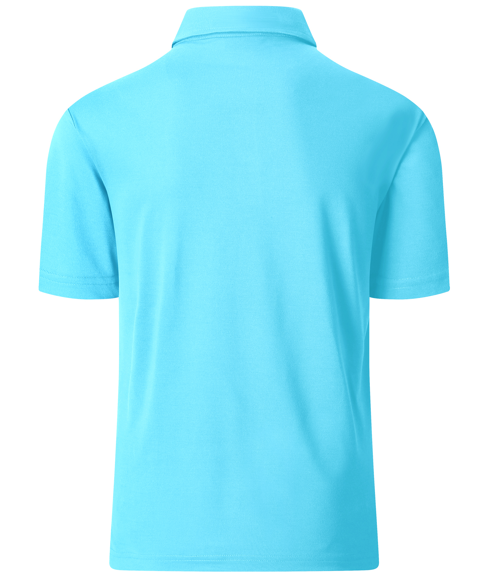 ZITY Men's Button Up Dri Fit Polo Shirt-CFMPO00053