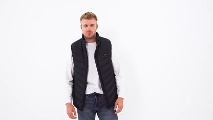 21-Zone Zip Up unisex Heated Vest-M01-4