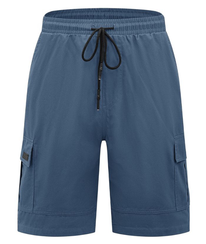 ZITY Men's Loose Fit Men's Drawstring Cargo Shorts-CEMGS05458