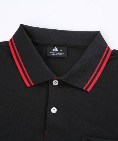 ZITY Men's Button Up Dri Fit Golf Polo Shirt-CFMPO00134