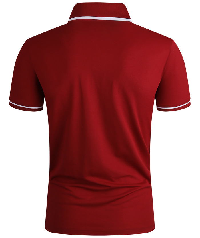 ZITY Men's Casual Slim Fit Performance Polo Shirt-CUMPO01729