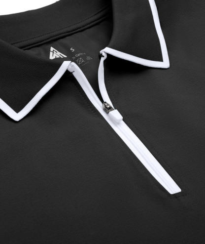 ZITY Women's Dri Fit Quarter Zip Golf Polo ShirtCUWPO01444