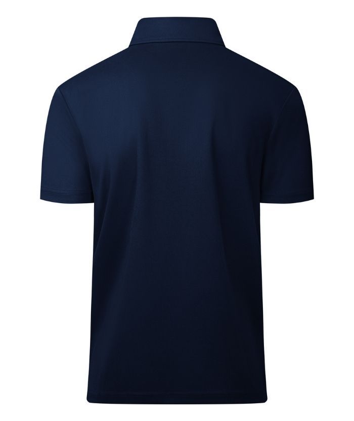ZITY Men's Quarter Zip Slim Fit Polo Shirt-ZPK008403