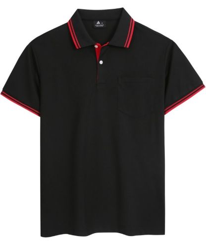 ZITY Men's Button Up Dri Fit Golf Polo Shirt-CFMPO00134