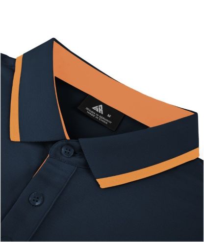 ZITY Men's Slim Fit Button Up Golf Polo Shirt-CEMPO04037