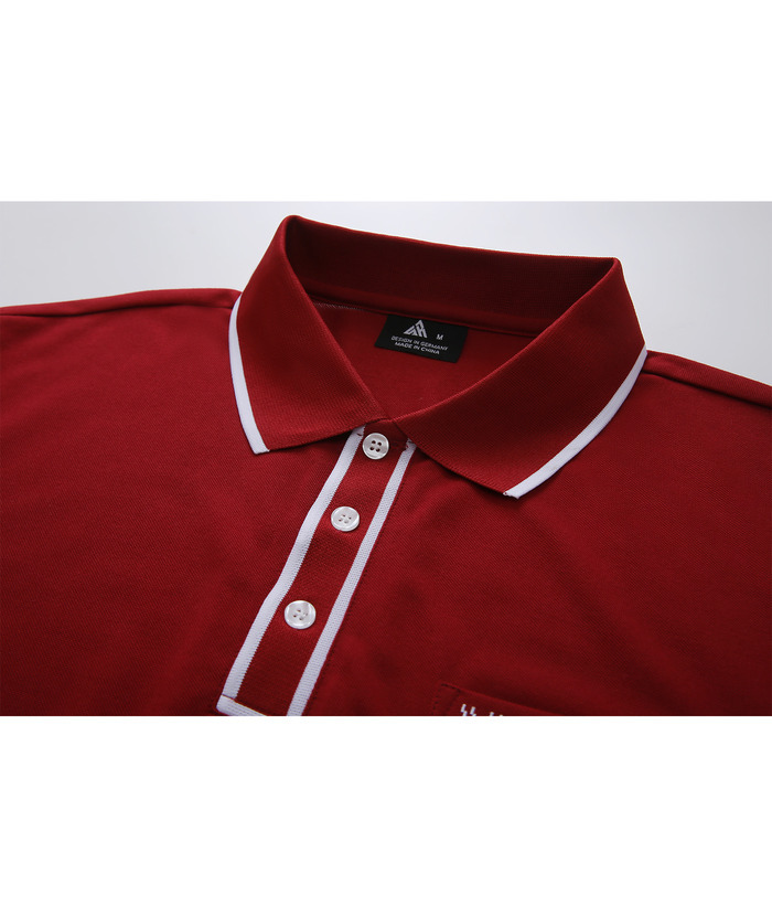 ZITY Men's Casual Slim Fit Performance Polo Shirt-CUMPO01729