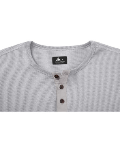 ZITY Men's Slim Fit Button Up Summer T-Shirt-CUMSS01786