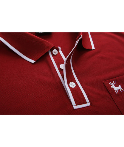 ZITY Men's Casual Slim Fit Performance Polo Shirt-CUMPO01729 