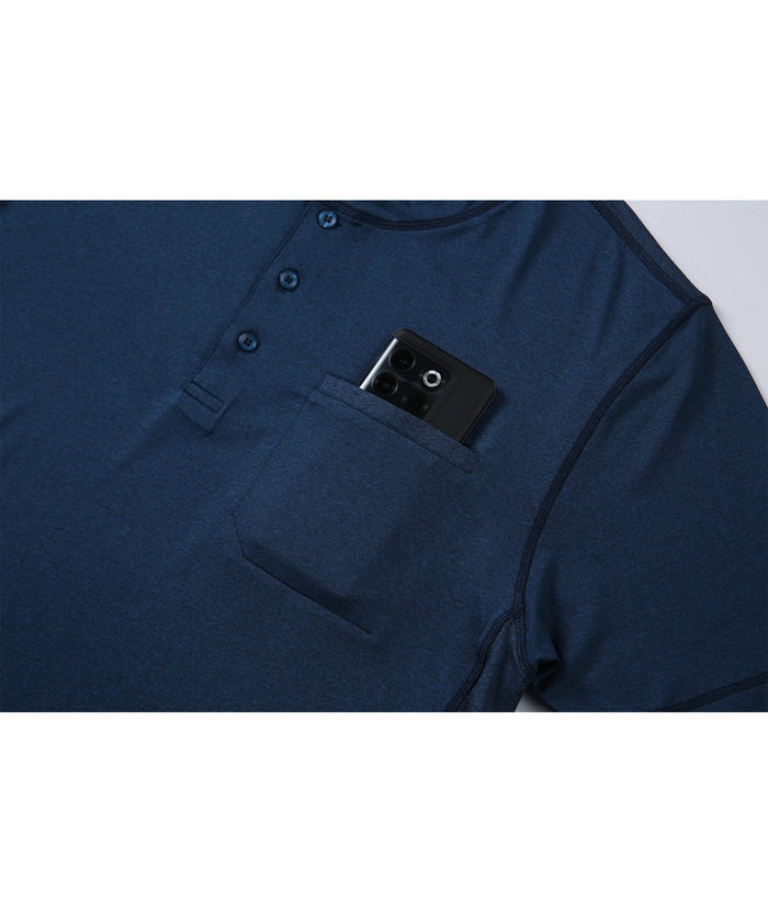 ZITY Men's Slim Fit Chest Pocket Summer T-Shirt-CUMSS01279