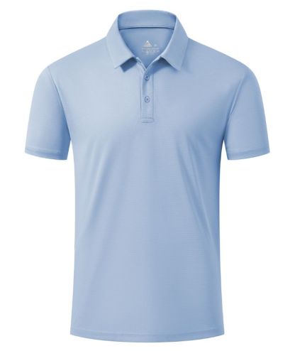 ZITY Men's Button Up Slim Fit Polo Shirt-CUMPO05766