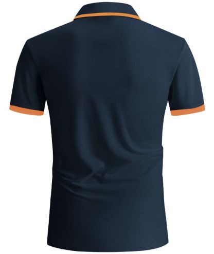 ZITY Men's Slim Fit Button Up Golf Polo Shirt-CEMPO04037