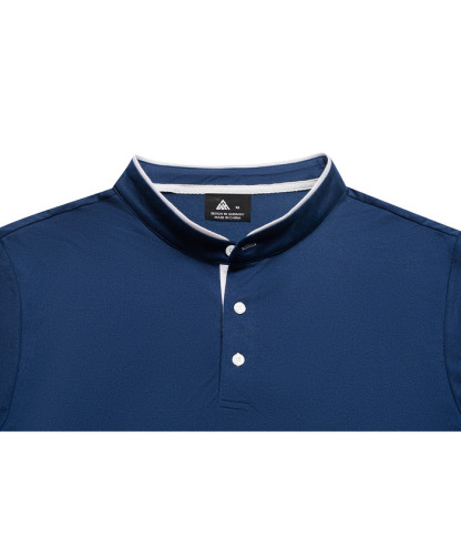 ZITY Men's Dri Fit Button Up Summer T-Shirt-CUMSS01094