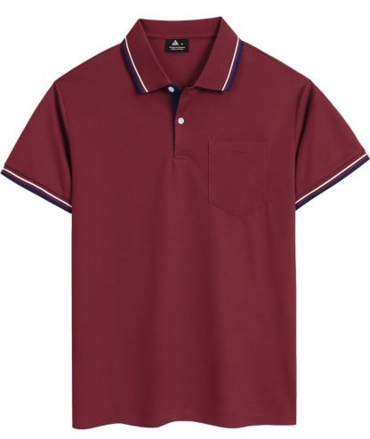 ZITY Men's Button Up Dri Fit Golf Polo Shirt-CFMPO00134
