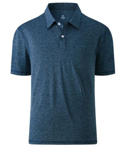 ZITY Men's Moisture Wicking Dri Fit Sports Polo Shirt-ZPK007926