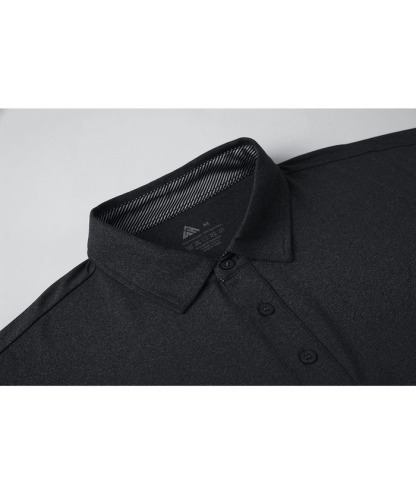 ZITY Men's 3 Button Quick Dry Long Sleeve Performance Polo Shirt-ZPK007158 | Zitysports