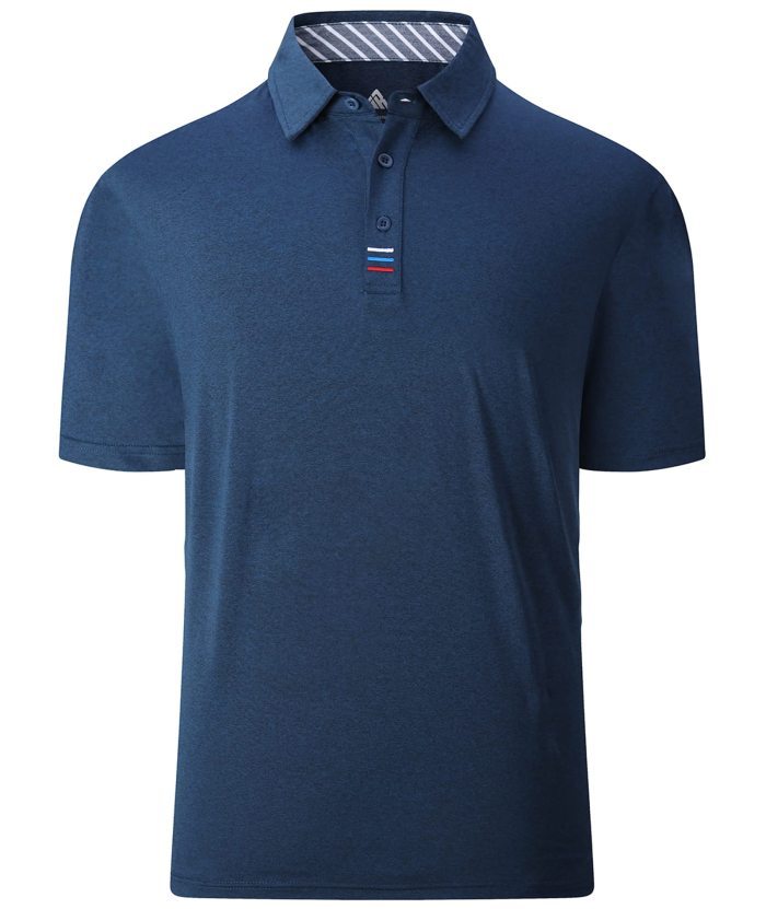 ZITY Men's Golf Sports Polo Short Sleeve Athletic Tennis Shirt-ZPK000671|Zitysports