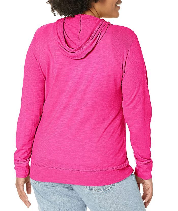 ZITY Women's Light Weight Long Sleeve Full Zipper Casual Hoodie-DUWHD04912|Zitysports