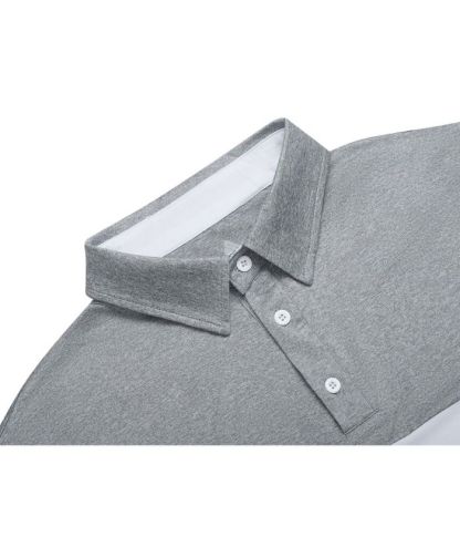 ZITY Men's Color Block Dri Fit Polo Shirt-APOH700109