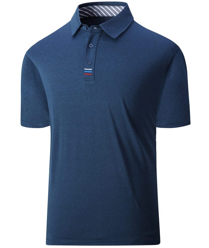 ZITY Men's Golf Sports Polo Short Sleeve Athletic Tennis Shirt-ZPK000671|Zitysports