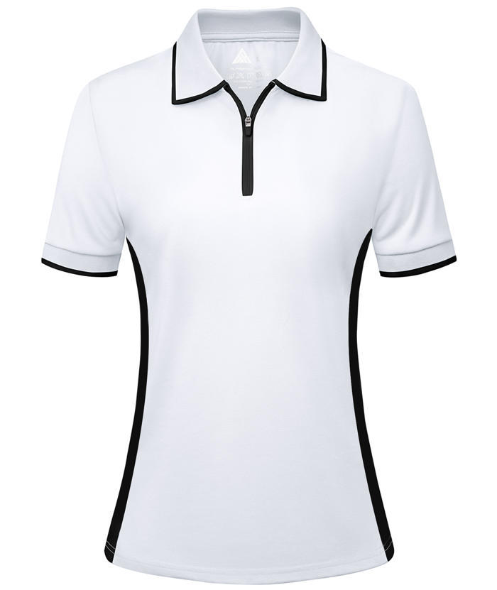 ZITY Women's Dri Fit Quarter Zip Golf Polo ShirtCUWPO01444