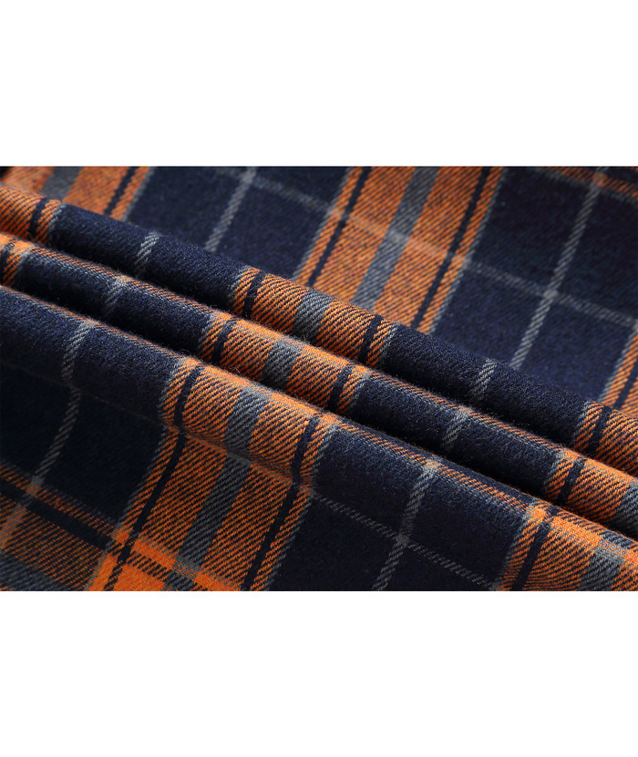 ZITY Men's Plaid Hooded Long Sleeve Button Down Flannel Shirt-ZPK000014 | Zitysports